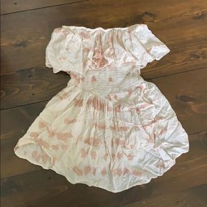 Blue life / planet blue tie dye romper